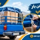 آموزش بستن بار با طناب؛ روشهای کاربردی و اصول ایمنی 2 بستن بار وانت - بستن بار با طناب